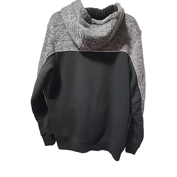 Mens Rerun Supply Company Full Zip Sherpa Lined Thick Jacket Size Large - Picture 3 of 6